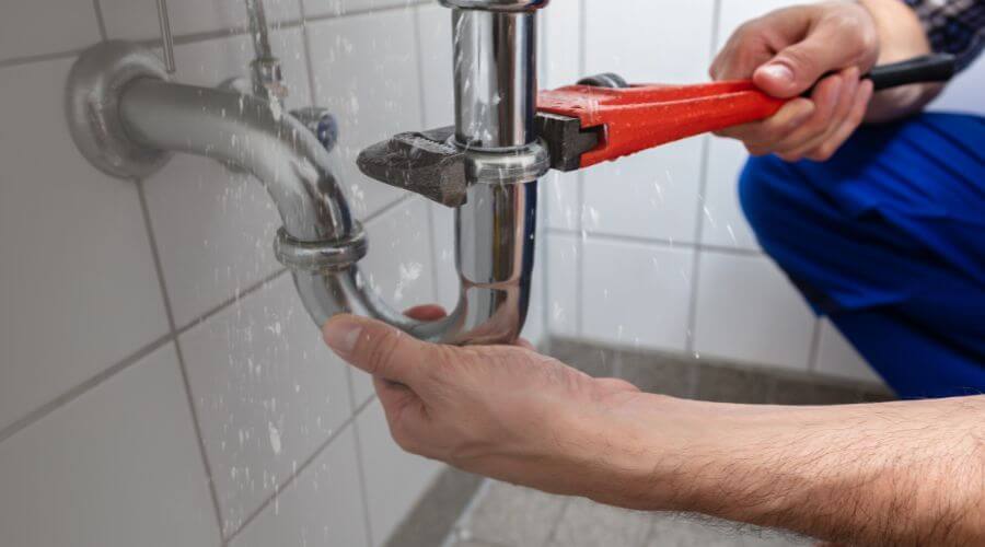 Gas tankless water heater installation in Harmony, RI